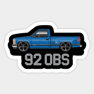 92 OBS Sticker